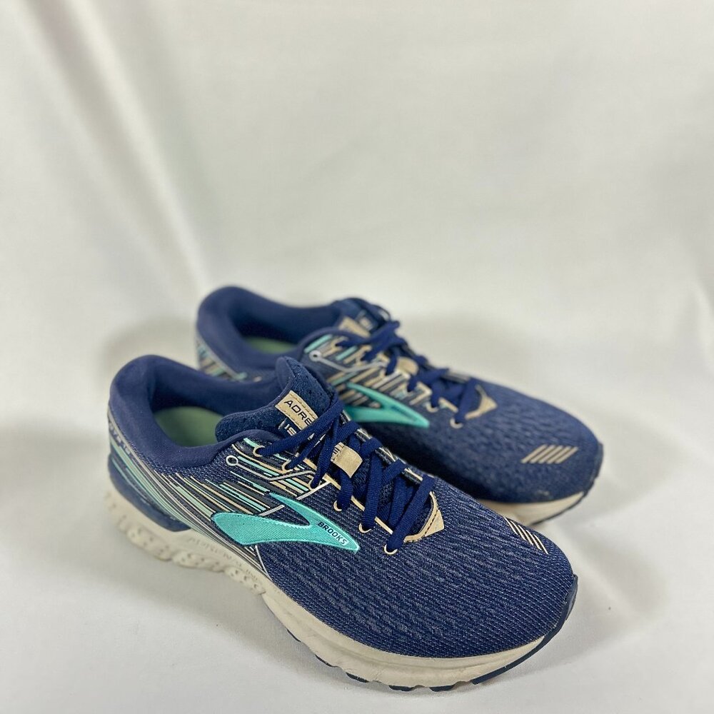 Brooks adrenaline GTS 19 Running Shoes Womens sz 9.5 blue athletic